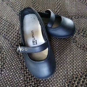 Smart Fit Toddler 5 girls Black Mary Janes